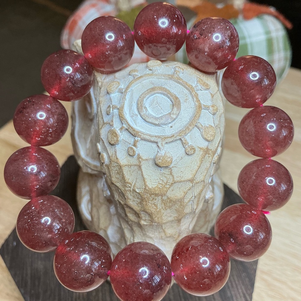 Strawberry Quartz 14mm
